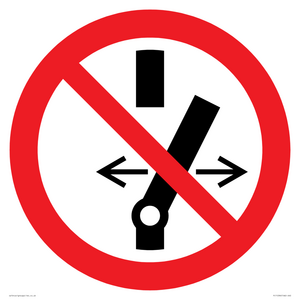 PC11296: Prohibition: Do not alter the state of the switch