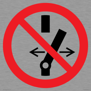 PC11296: Prohibition: Do not alter the state of the switch