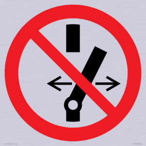 PC11296: Prohibition: Do not alter the state of the switch