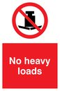 PC1356: No heavy loads
