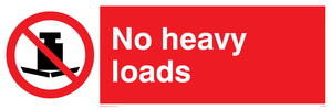 PC1356: No heavy loads