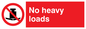 PC1356: No heavy loads