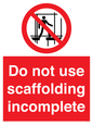 PC535: scaffolding incomplete