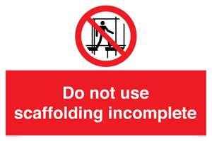 PC535: scaffolding incomplete