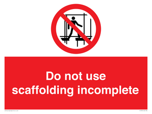 PC535: scaffolding incomplete