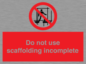 PC535: scaffolding incomplete