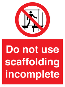 PC535: scaffolding incomplete