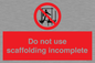 PC535: scaffolding incomplete