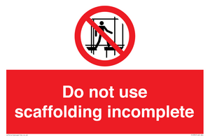 PC535: scaffolding incomplete