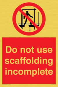PC535: scaffolding incomplete