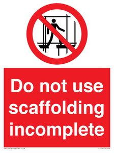 PC535: scaffolding incomplete