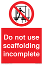 PC535: scaffolding incomplete