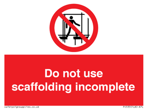 PC535: scaffolding incomplete