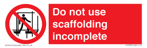PC535: scaffolding incomplete
