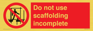 PC535: scaffolding incomplete