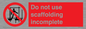 PC535: scaffolding incomplete