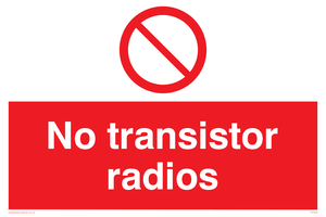 PC536: no transistor radios