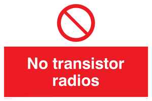 PC536: no transistor radios