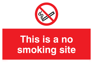 PC537: this is a no smoking site