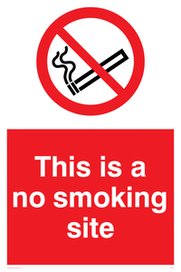 PC537: this is a no smoking site