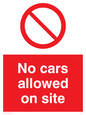 PC541: no cars allowed on site