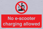 PE15302: No e-scooter charging allowed