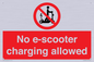 PE15302: No e-scooter charging allowed