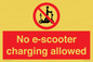 PE15302: No e-scooter charging allowed