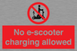 PE15302: No e-scooter charging allowed