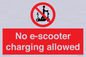 PE15302: No e-scooter charging allowed