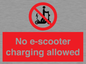 PE15302: No e-scooter charging allowed