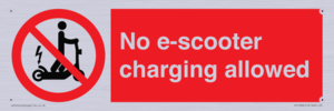 PE15302: No e-scooter charging allowed