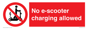 PE15302: No e-scooter charging allowed