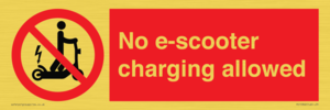 PE15302: No e-scooter charging allowed