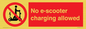 PE15302: No e-scooter charging allowed