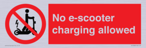 PE15302: No e-scooter charging allowed