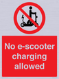 PE15302: No e-scooter charging allowed