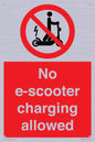 PE15302: No e-scooter charging allowed