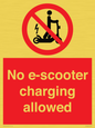 PE15302: No e-scooter charging allowed