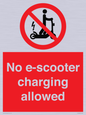 PE15302: No e-scooter charging allowed
