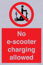 PE15302: No e-scooter charging allowed