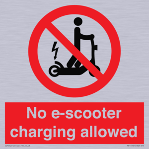 PE15302: No e-scooter charging allowed
