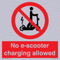 PE15302: No e-scooter charging allowed