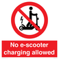 PE15302: No e-scooter charging allowed