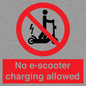 PE15302: No e-scooter charging allowed