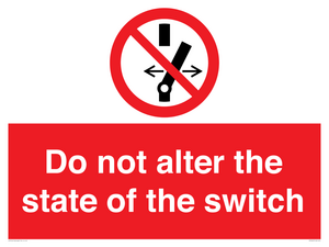 PE7645: Do not alter the state of the switch