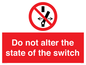 PE7645: Do not alter the state of the switch