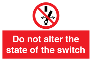 PE7645: Do not alter the state of the switch