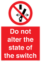 PE7645: Do not alter the state of the switch