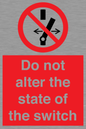 PE7645: Do not alter the state of the switch